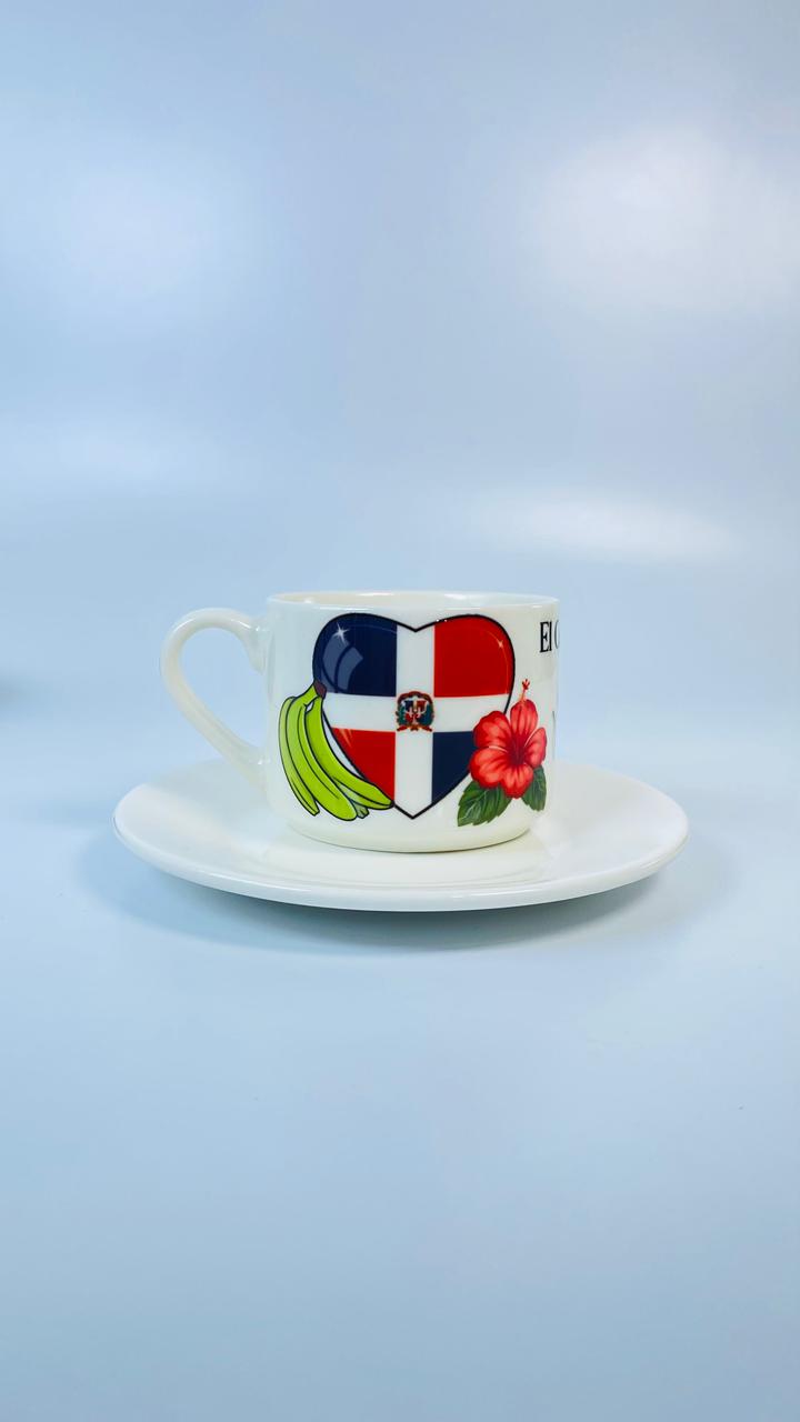 Taza Con Platillo, Corazón Dominicano