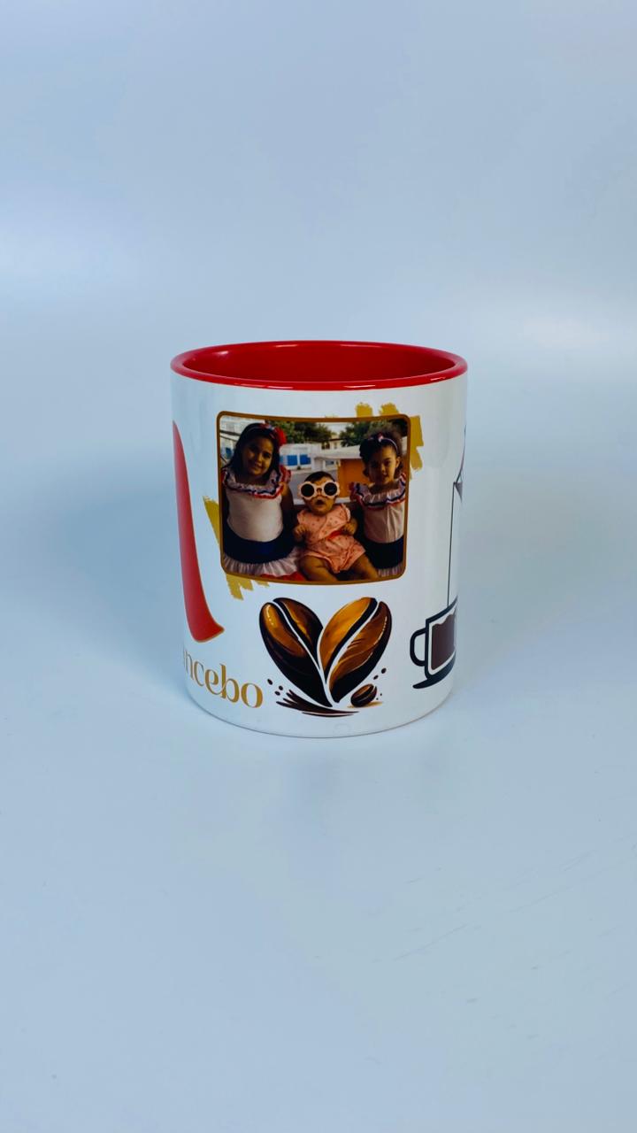 Taza asa de Corazón Roja Café 2