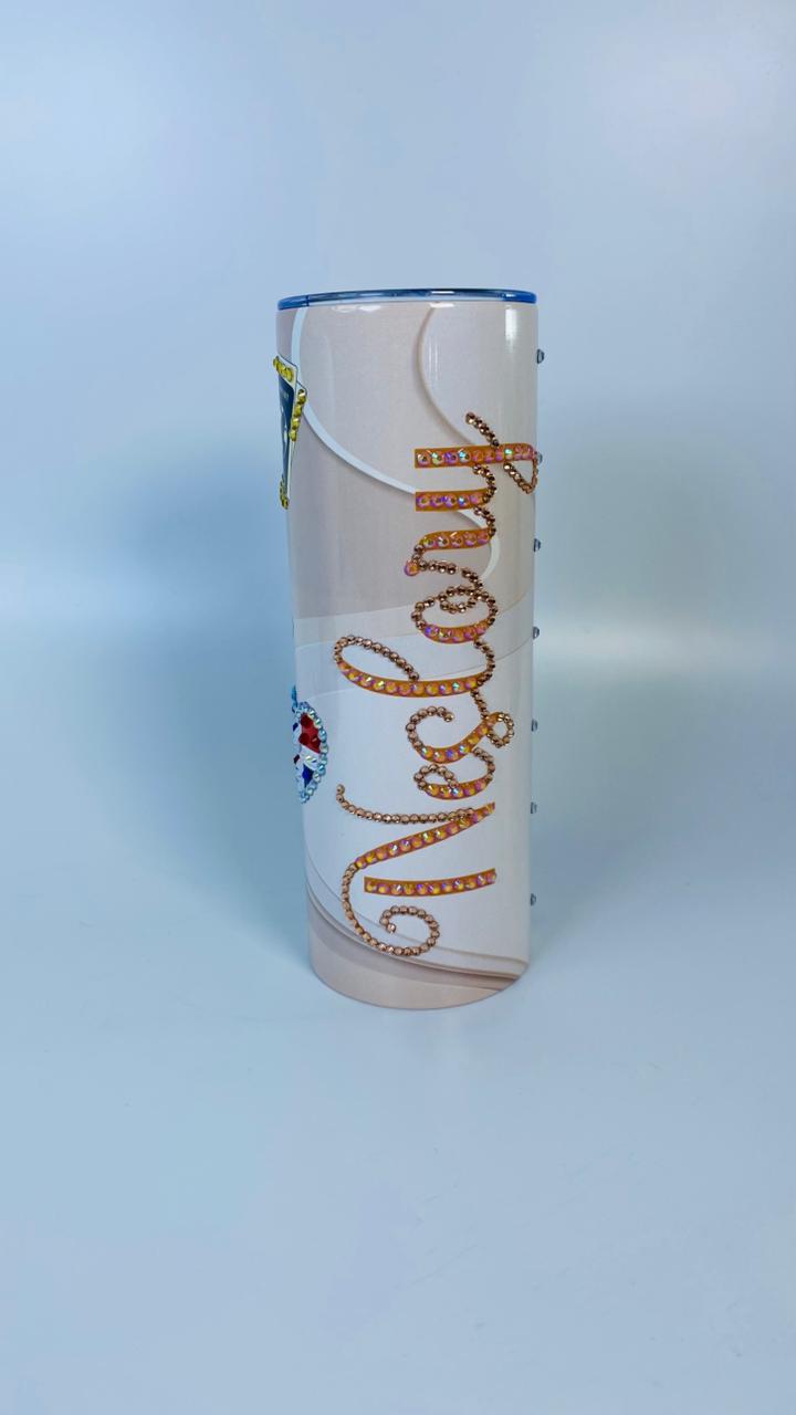 Skinny Blanco 20onz Fashion viajero 3