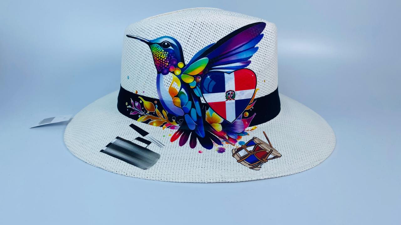Sombrero Cana Blanco Colibri