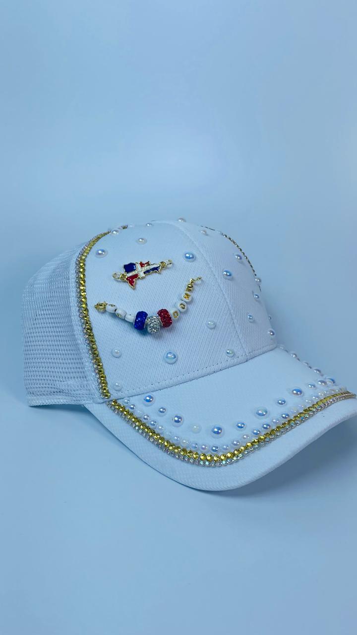 Gorra de perlas