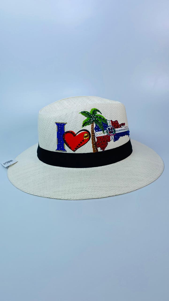 Sombrero con I love RD