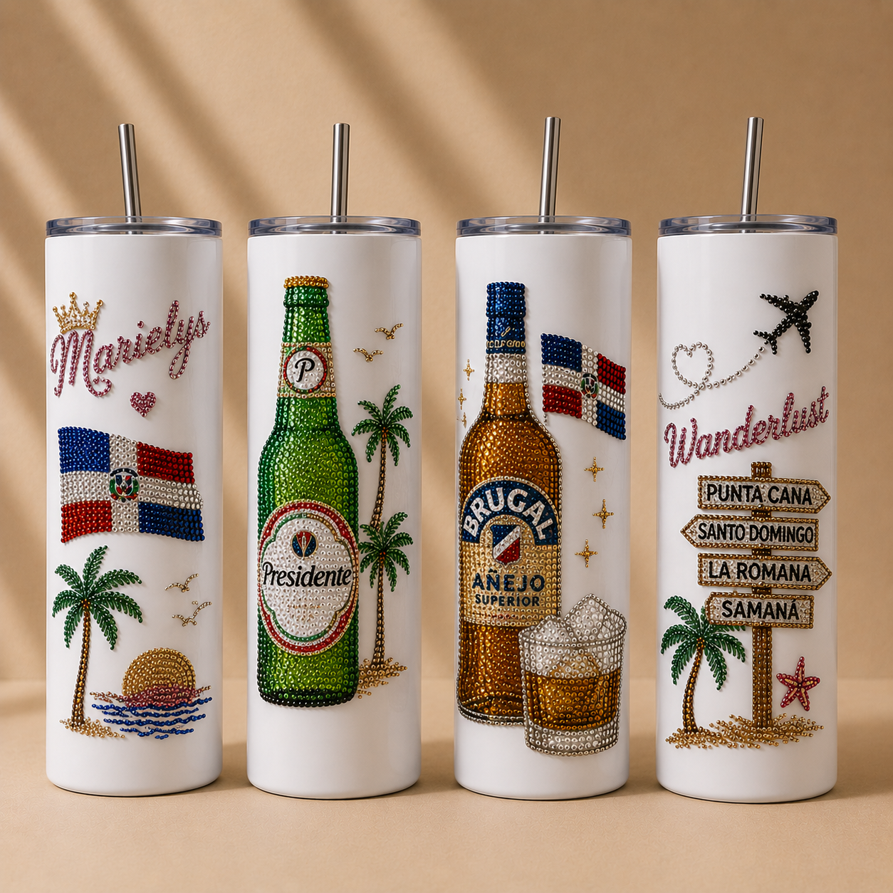 Vasos Detalles En Pedreria 